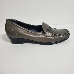 SAS Easier Slip On Loafer golden bronze
